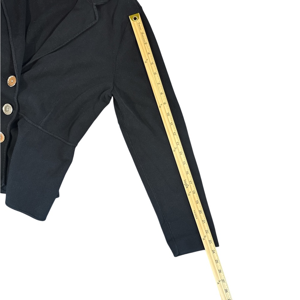 Jones New York Women's Black Jacket with Silver Buttons Size XL - Picture 6 of 6